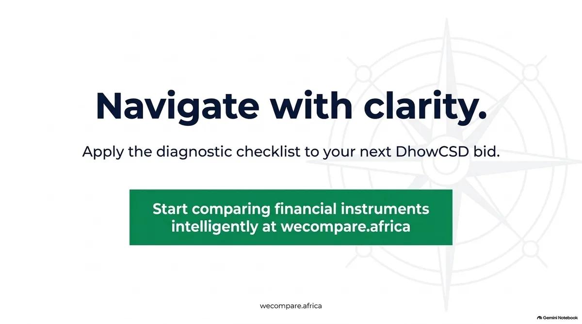 Navigate with clarity: apply the diagnostic checklist to your next DhowCSD bid